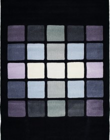 Акриловий килим FANTASIA 90819, Black/Grey - высокое качество по лучшей цене в Украине.